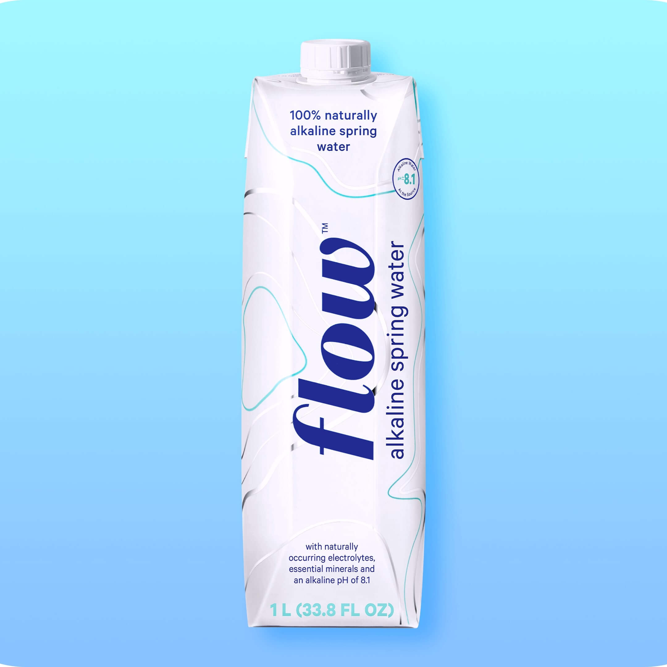 Flow Water - Eau Alcaline 1 litre /u.