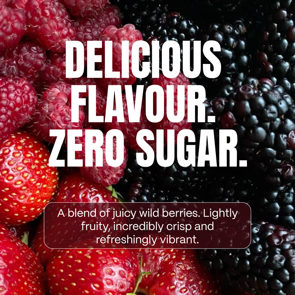 24 pack of Sparkling Wild Berry
