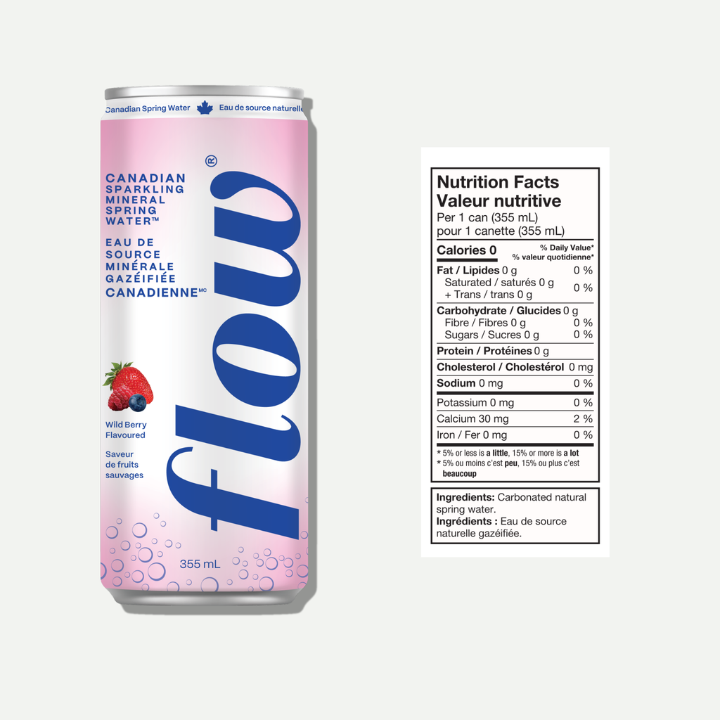 24 pack of Sparkling Wild Berry