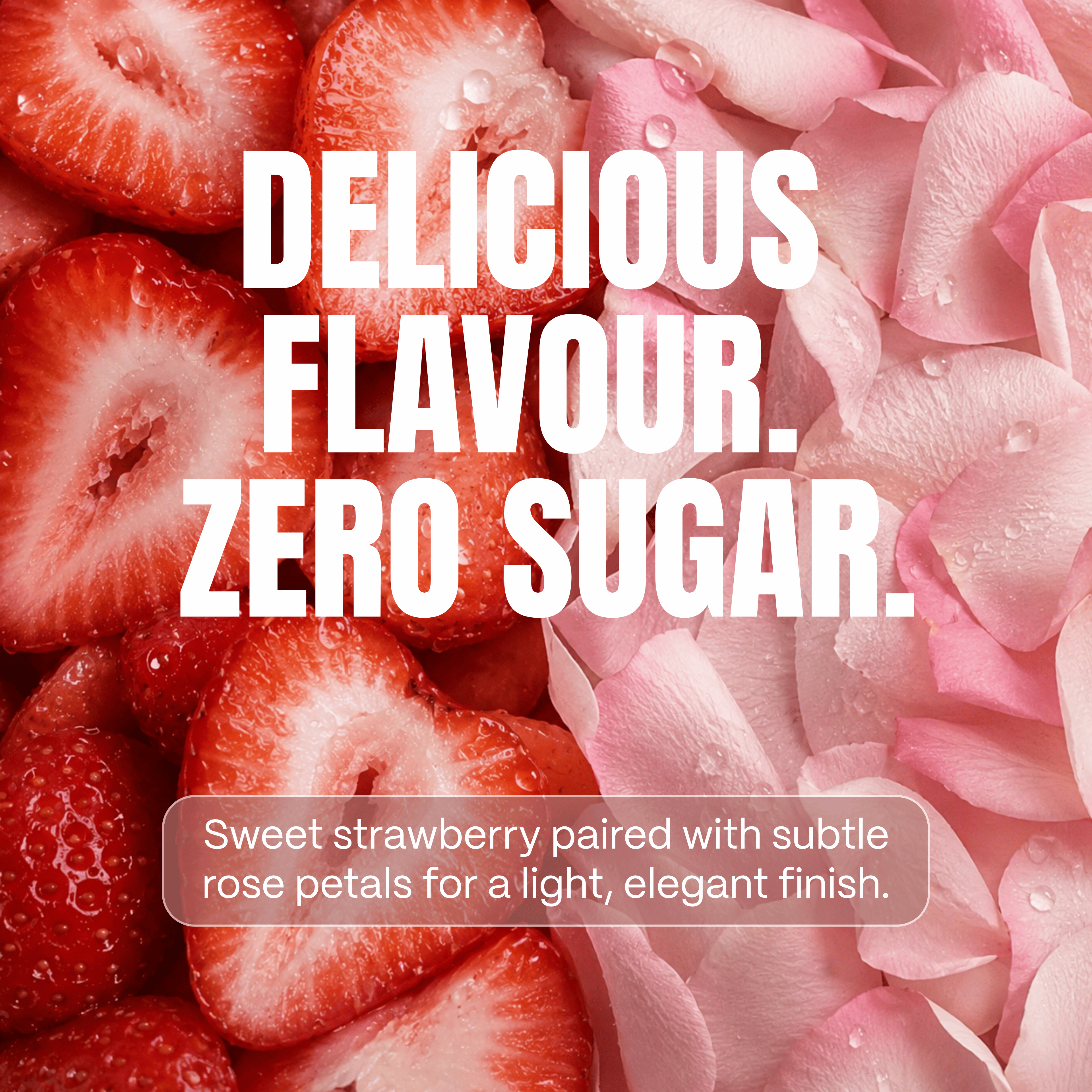 12 pack of 500ml - Strawberry + Rose