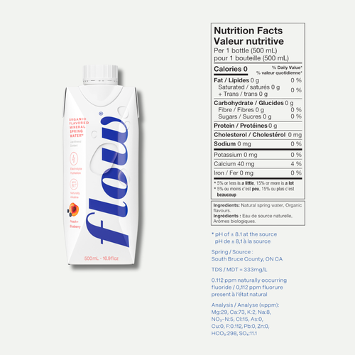12 pack of 500ml - Peach + Blueberry